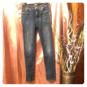 Silver Skinny Jeans Sz 25x29